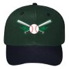 OTTO CAP 6 Panel Mid Profile Baseball Cap Thumbnail